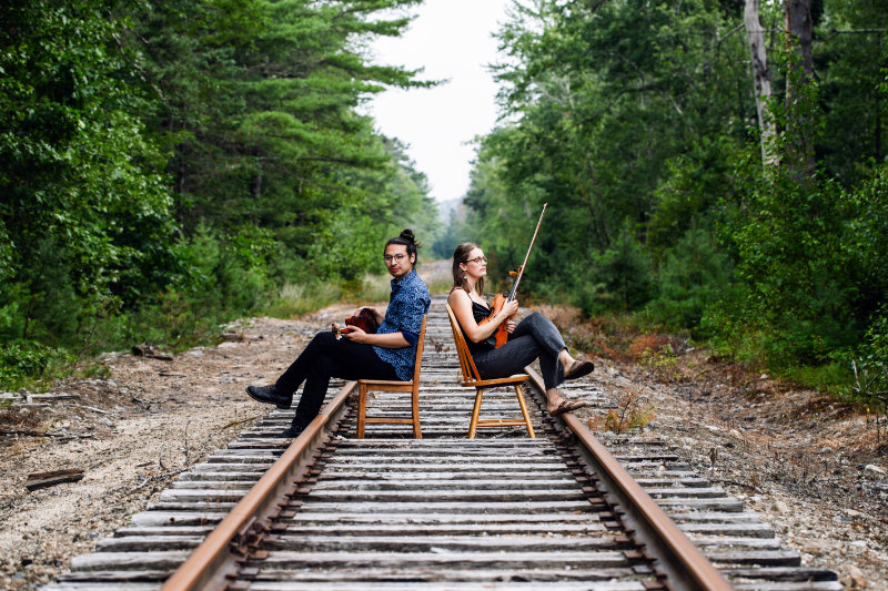 Fiddle and mandolin duo Hildaland release serene debut album Sule Skerry 3